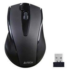 Мышь A4Tech V-Track G9-500FS черный оптическая (1000dpi) silent беспроводная USB (4but)