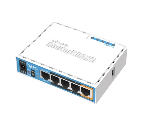 Роутер беспроводной MikroTik hAP ac lite (RB952UI-5AC2ND) AC750 10/100BASE-TX белый