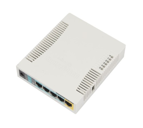 Роутер беспроводной MikroTik RB951UI-2HND N300 10/100BASE-TX белый