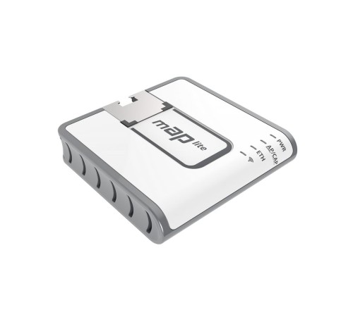 Точка доступа MikroTik mAP lite (RBMAPL-2ND) N300 10/100BASE-TX белый