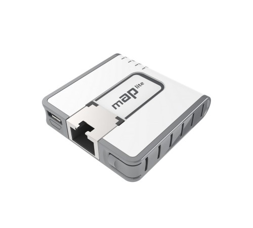 Точка доступа MikroTik mAP lite (RBMAPL-2ND) N300 10/100BASE-TX белый