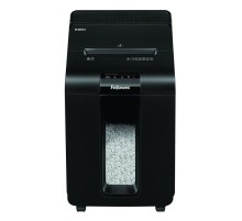 Шредер Fellowes AutoMax 100M с автоподачей (секр.P-4)/перекрестный/100лист./23лтр./скрепки/скобы/пл.карты