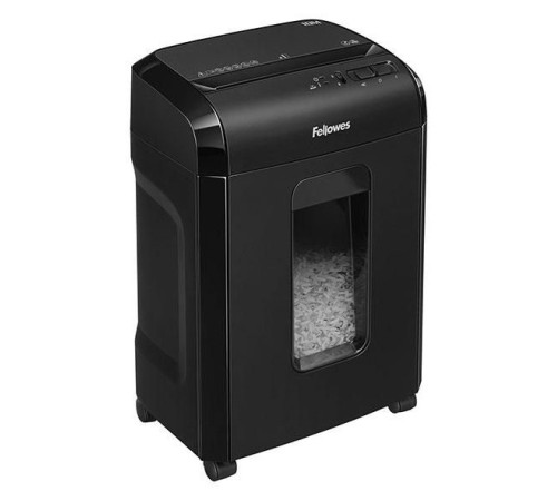 Шредер Fellowes PowerShred 10M (секр.P-5)/перекрестный/10лист./30лтр./скобы/пл.карты