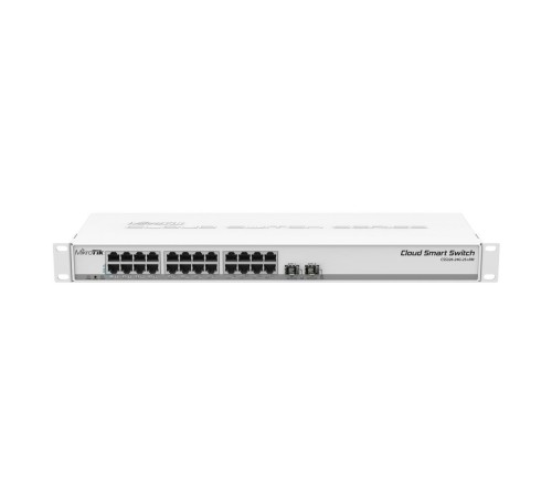 Коммутатор MikroTik CSS326-24G-2S+RM 24G 2SFP+ управляемый Коммутатор MikroTik CSS326-24G-2S+RM 24G 2SFP+ управляемый