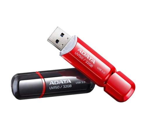 Флэш-накопитель USB3.1 32GB BLACK AUV150-32G-RBK ADATA