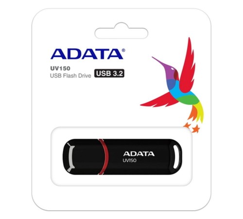 Флэш-накопитель USB3.1 32GB BLACK AUV150-32G-RBK ADATA