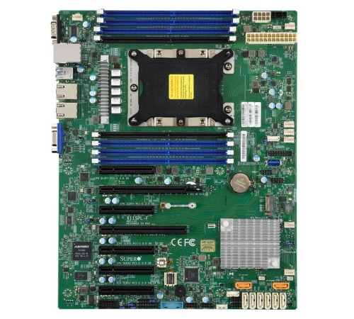 Материнская плата Supermicro Motherboard 1xCPU X11SPL-F 2nd Gen Xeon Scalable 165W/ 8xDIMM/ 8xSATA/ C621 RAID 0/1/5/10/ 2xGE/ 2xPCIex8(16), 4xPCIex8,1xPCIex4/ M.2(ATX)(Bulk) (MBD-X11SPL-F-B)