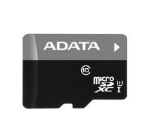 Флеш карта microSDHC 32Gb Class10 A-Data AUSDH32GUICL10-RA1 + adapter