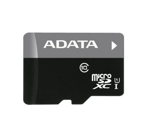 Флеш карта microSDHC 32Gb Class10 A-Data AUSDH32GUICL10-RA1 + adapter