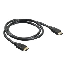 Кабель аудио-видео Buro HDMI 2.0 HDMI (m)/HDMI (m) 1м. Позолоченные контакты черный (BHP HDMI 2.0-1)