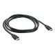 Кабель аудио-видео Buro HDMI 2.0 HDMI (m)/HDMI (m) 1.8м. Позолоченные контакты черный (BHP HDMI 2.0-1.8)