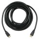 Кабель аудио-видео Buro HDMI 2.0 HDMI (m)/HDMI (m) 5м. Позолоченные контакты черный (BHP HDMI 2.0-5)