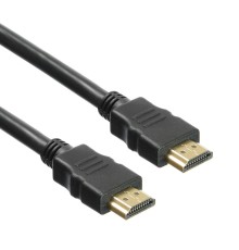 Кабель аудио-видео Buro HDMI 2.0 HDMI (m)/HDMI (m) 5м. Позолоченные контакты черный (BHP HDMI 2.0-5)