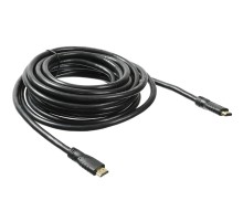 Кабель аудио-видео Buro HDMI 2.0 HDMI (m)/HDMI (m) 7м. Позолоченные контакты черный (BHP HDMI 2.0-7)