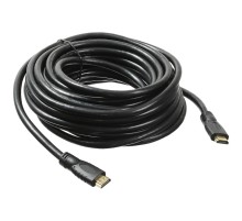 Кабель аудио-видео Buro HDMI 2.0 HDMI (m)/HDMI (m) 10м. Позолоченные контакты черный (BHP HDMI 2.0-10)