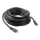 Кабель аудио-видео Buro HDMI 2.0 HDMI (m)/HDMI (m) 10м. Позолоченные контакты черный (BHP HDMI 2.0-10)