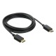 Кабель аудио-видео Buro V.1.2 DisplayPort (m)/DisplayPort (m) 2м. Позолоченные контакты черный (BHP DPP_1.2-2)