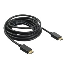 Кабель аудио-видео Buro v 1.2 DisplayPort (m)/DisplayPort (m) 5м. Позолоченные контакты черный (BHP DPP_1.2-5)