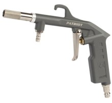 Пистолет пескоструйный для пневмоинструмента Patriot GH 166B 300л/мин 2м серый