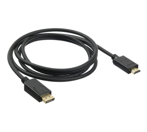 Кабель аудио-видео Buro v. 1.2 DisplayPort (m)/HDMI (m) 2м. Позолоченные контакты черный (BHP DPP_HDMI-2) Кабель аудио-видео Buro v. 1.2 DisplayPort (m)/HDMI (m) 2м. Позолоченные контакты черный (BHP DPP_HDMI-2)