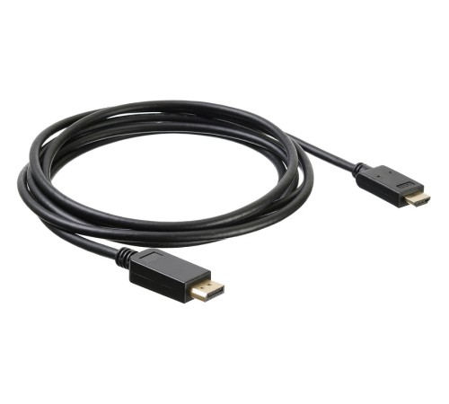 Кабель аудио-видео Buro v. 1.2 DisplayPort (m)/HDMI (m) 3м. Позолоченные контакты черный (BHP DPP_HDMI-3) Кабель аудио-видео Buro v. 1.2 DisplayPort (m)/HDMI (m) 3м. Позолоченные контакты черный (BHP DPP_HDMI-3)