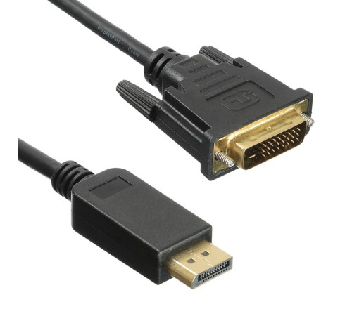 Кабель аудио-видео Buro 1.1v DisplayPort (m)/DVI-D (Dual Link) (m) 3м. Позолоченные контакты черный (BHP DPP_DVI-3) Кабель аудио-видео Buro 1.1v DisplayPort (m)/DVI-D (Dual Link) (m) 3м. Позолоченные контакты черный (BHP DPP_DVI-3)