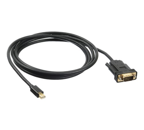 Кабель аудио-видео Buro 1.1v miniDisplayport (m)/VGA (m) 2м. Позолоченные контакты черный (BHP MDPP-VGA-2) Кабель аудио-видео Buro 1.1v miniDisplayport (m)/VGA (m) 2м. Позолоченные контакты черный (BHP MDPP-VGA-2)
