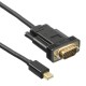 Кабель аудио-видео Buro 1.1v miniDisplayport (m)/VGA (m) 2м. Позолоченные контакты черный (BHP MDPP-VGA-2)