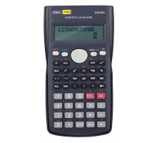 Калькулятор научный Deli ED82MS темно-синий 10+2-разр.