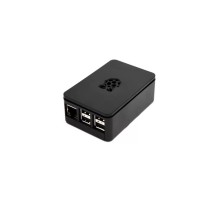 RA179   Корпус ACD Black ABS Plastic case with Logo for Raspberry Pi 3 B/B+, совместим с креплением VESA Mount (RASP1793)(ASM-1900036-22)(аналог 167-7046)