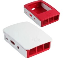 RA129   Корпус ACD Red+White ABS Plastic case for Raspberry Pi 3 B/B+ (аналог арт.54201)(RASP1952) RA129   Корпус ACD Red+White ABS Plastic case for Raspberry Pi 3 B/B+ (494156)