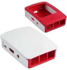 RA129   Корпус ACD Red+White ABS Plastic case for Raspberry Pi 3 B/B+ (аналог арт.54201)(RASP1952) RA129   Корпус ACD Red+White ABS Plastic case for Raspberry Pi 3 B/B+ (494156)