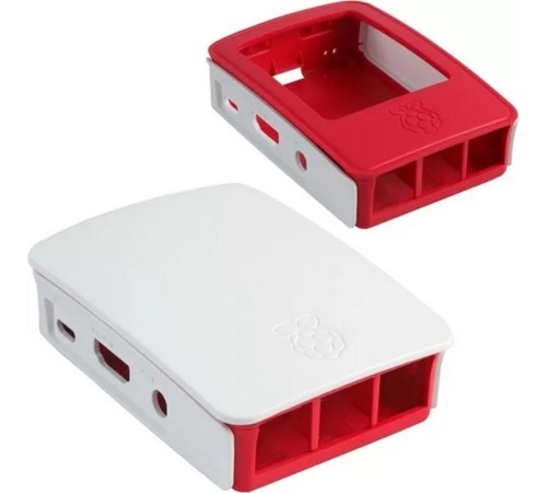 RA129   Корпус ACD Red+White ABS Plastic case for Raspberry Pi 3 B/B+ (аналог арт.54201)(RASP1952) RA129   Корпус ACD Red+White ABS Plastic case for Raspberry Pi 3 B/B+ (494156)