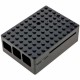 RA182   Корпус ACD Black ABS Plastic Building Block case for Raspberry Pi 3 B/B+ (CBPIBLOX-BLK) (494293)
