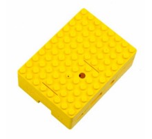 RA185   Корпус ACD Yellow ABS Plastic Building Block case for Raspberry Pi 3 B (CBPIBLOX-YEL) (494408)