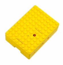 RA185   Корпус ACD Yellow ABS Plastic Building Block case for Raspberry Pi 3 B (CBPIBLOX-YEL) (494408)