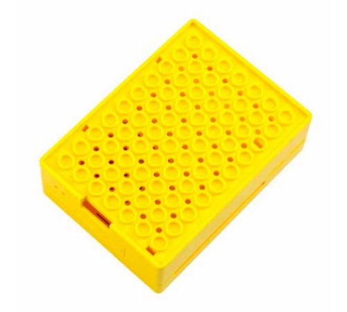 RA185   Корпус ACD Yellow ABS Plastic Building Block case for Raspberry Pi 3 B (CBPIBLOX-YEL) (494408)