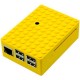 RA185   Корпус ACD Yellow ABS Plastic Building Block case for Raspberry Pi 3 B (CBPIBLOX-YEL) (494408)