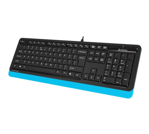 Клавиатура A4Tech Fstyler FK10 черный/синий USB Клавиатура A4Tech Fstyler FK10 черный/синий USB