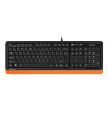 Клавиатура A4Tech Fstyler FK10 черный/оранжевый USB