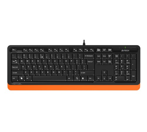 Клавиатура A4Tech Fstyler FK10 черный/оранжевый USB Клавиатура A4Tech Fstyler FK10 черный/оранжевый USB
