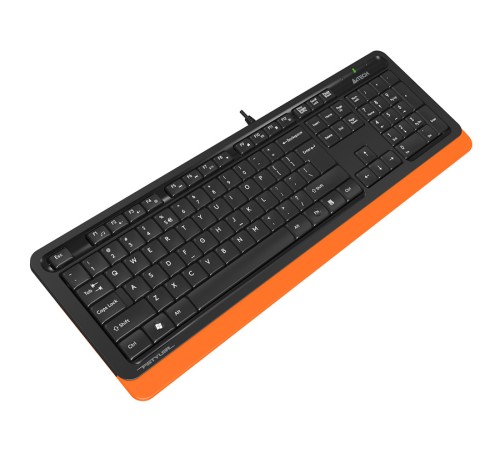 Клавиатура A4Tech Fstyler FK10 черный/оранжевый USB Клавиатура A4Tech Fstyler FK10 черный/оранжевый USB