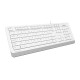 Клавиатура A4Tech Fstyler FK10 белый/серый USB