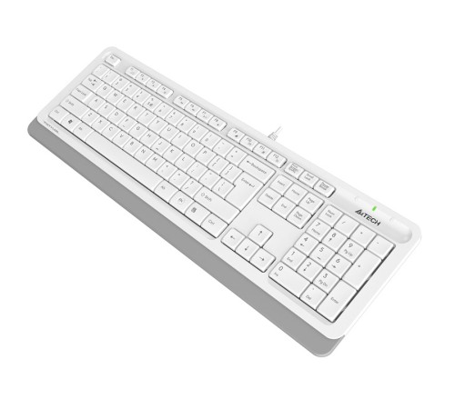 Клавиатура A4Tech Fstyler FK10 белый/серый USB Клавиатура A4Tech Fstyler FK10 белый/серый USB
