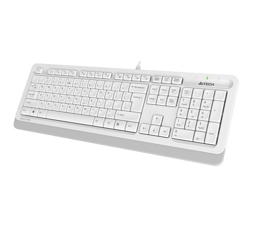 Клавиатура A4Tech Fstyler FK10 белый/серый USB Клавиатура A4Tech Fstyler FK10 белый/серый USB