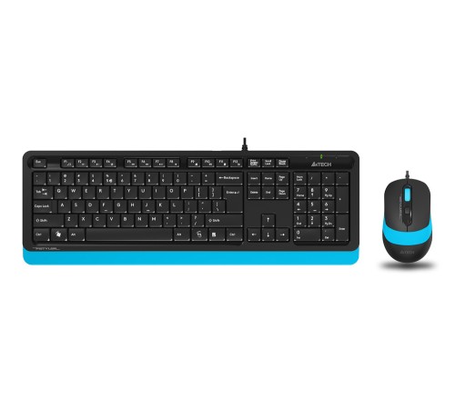 Клавиатура + мышь A4Tech Fstyler F1010 клав:черный/синий мышь:черный/синий USB Multimedia Клавиатура + мышь A4Tech Fstyler F1010 клав:черный/синий мышь:черный/синий USB Multimedia