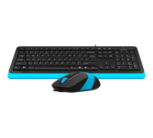 Клавиатура + мышь A4Tech Fstyler F1010 клав:черный/синий мышь:черный/синий USB Multimedia Клавиатура + мышь A4Tech Fstyler F1010 клав:черный/синий мышь:черный/синий USB Multimedia