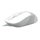 Клавиатура + мышь A4Tech Fstyler F1010 клав:белый/серый мышь:белый/серый USB Multimedia