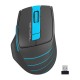 Мышь A4Tech Fstyler FG30 серый/синий оптическая (2000dpi) беспроводная USB (6but)