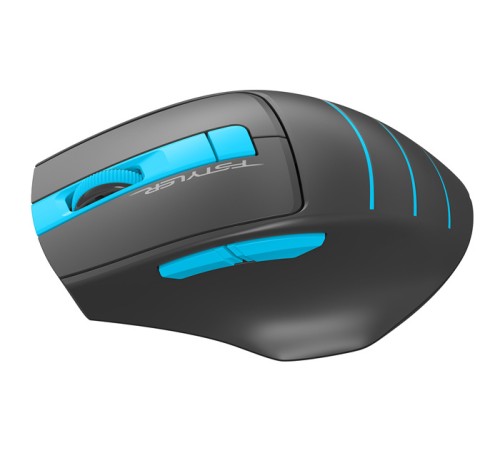 Мышь A4Tech Fstyler FG30 серый/синий оптическая (2000dpi) беспроводная USB (6but) Мышь A4Tech Fstyler FG30 серый/синий оптическая (2000dpi) беспроводная USB (6but)